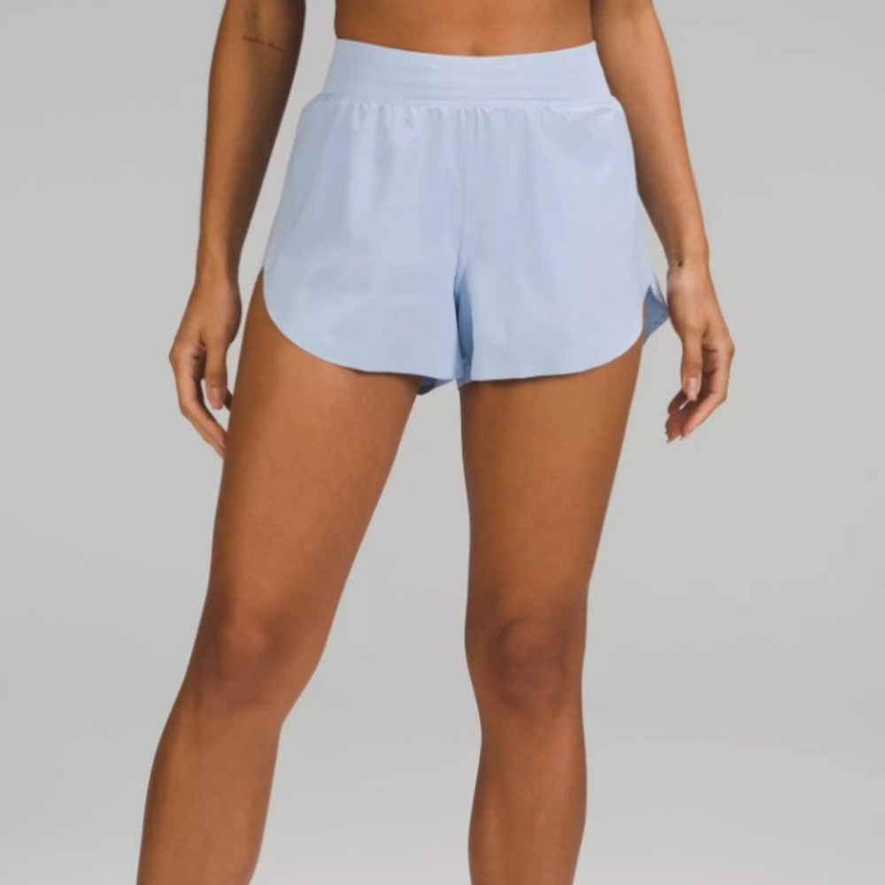 Lululemon Blue Find Your Pace Shorts